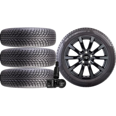 NOWE KOŁA ZIMA TOYOTA COROLLA XII 12 ZE1HE Nokian 225/40R18+TPMS*10