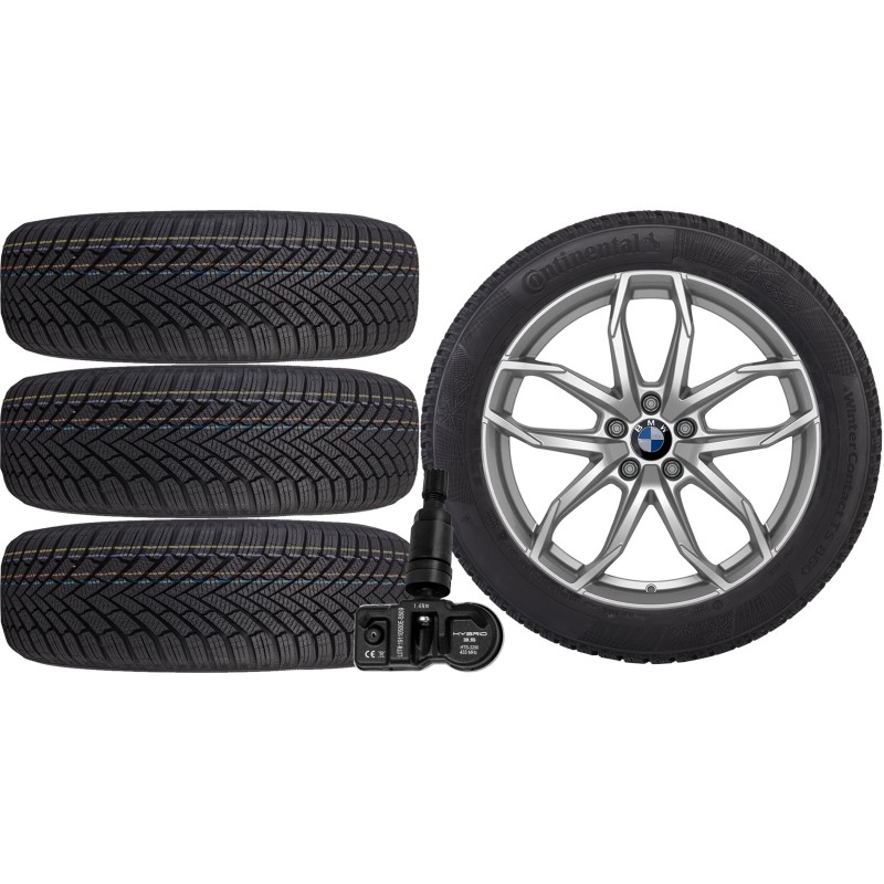 NOWE KOŁA ZIMA BMW 1 F40 F1H Continental 225/45R17+TPMS NOWE KOŁA ZIMA BMW 1 F40 F1H Continental 225/45R17+TPMS