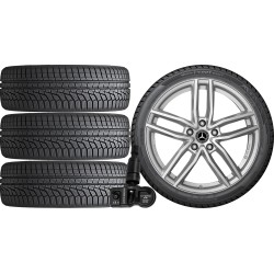 NOWE KOŁA ZIMA Mercedes CLA C118 F2CLA Hankook 205/55R17+TPMS*2