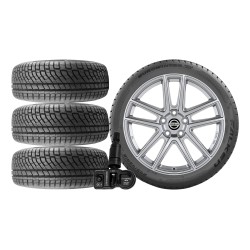 NOWE KOŁA ZIMA Nissan QASHQAI (J12) Falken 235/55R18+TPMS*3