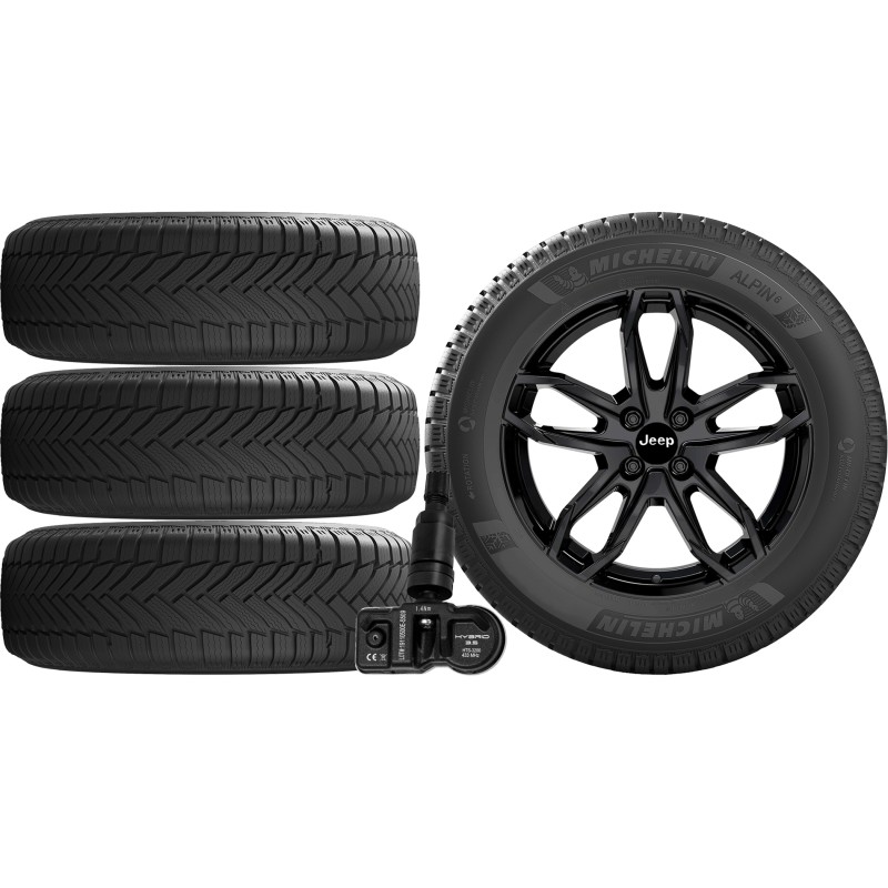 NOWE KOŁA ZIMA Jeep AVENGER FH1 Michelin 215/60R17+TPMS*4 NOWE KOŁA ZIMA Jeep AVENGER FH1 Michelin 215/60R17+TPMS*4