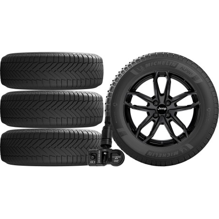 NOWE KOŁA ZIMA Jeep AVENGER FH1 Michelin 215/60R17+TPMS*4