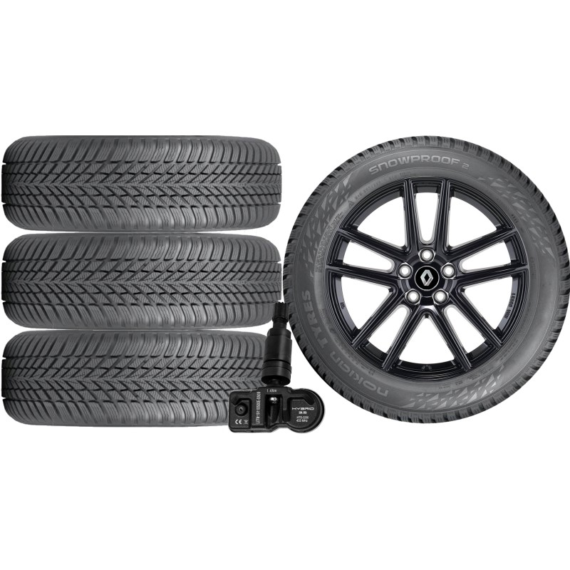 NOWE KOŁA ZIMA Renault Austral Nokian 235/55R18+TPMS*10 NOWE KOŁA ZIMA Renault Austral Nokian 235/55R18+TPMS*10