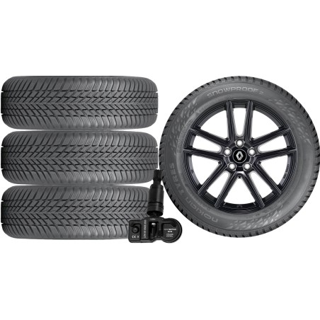 NOWE KOŁA ZIMA Renault Austral Nokian 235/55R18+TPMS*10