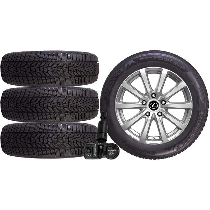 NOWE KOŁA ZIMA Lexus UX Hankook 215/60R17+TPMS NOWE KOŁA ZIMA Lexus UX Hankook 215/60R17+TPMS
