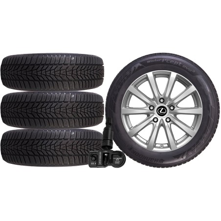 NOWE KOŁA ZIMA Lexus UX Hankook 215/60R17+TPMS