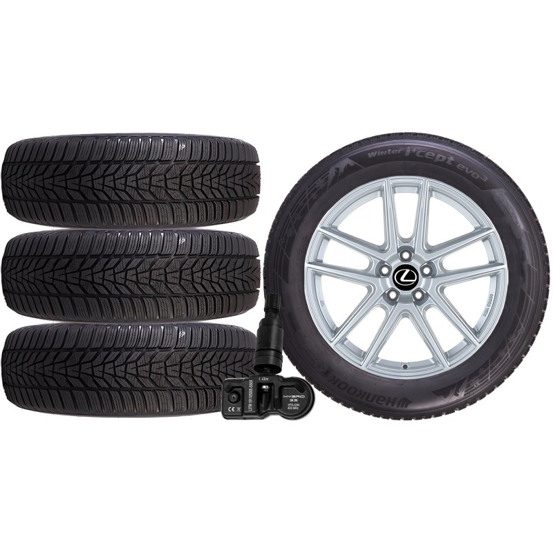 NOWE KOŁA ZIMA Lexus UX Hankook 215/60R17+TPMS*16 NOWE KOŁA ZIMA Lexus UX Hankook 215/60R17+TPMS*16