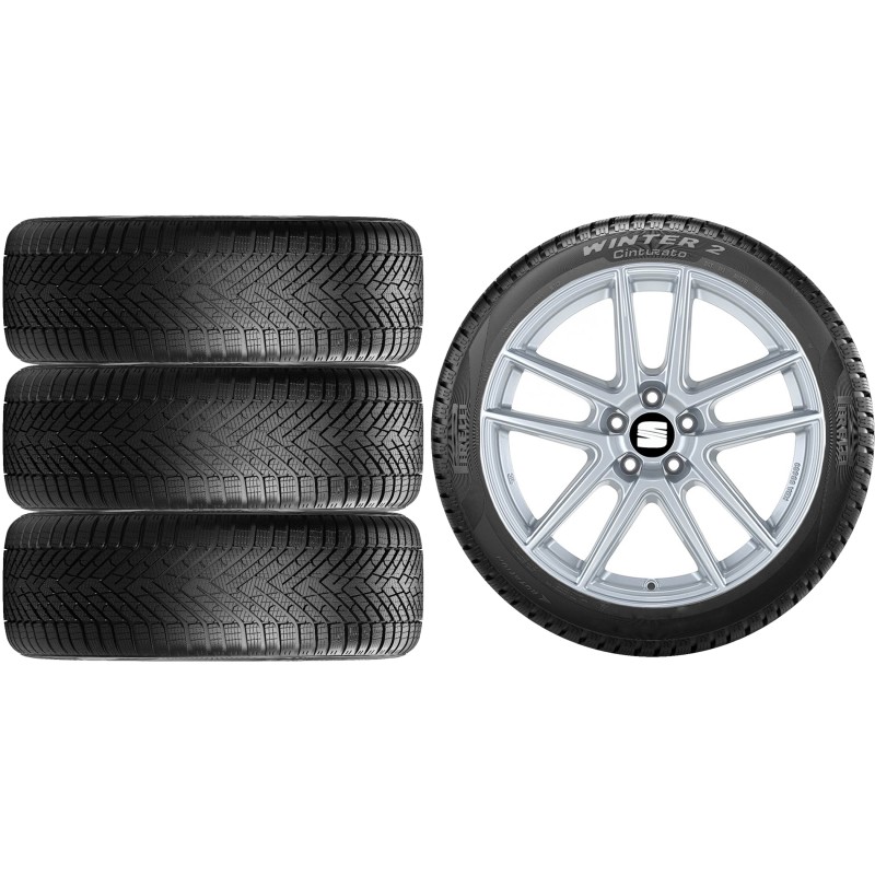 NOWE KOŁA ZIMA Seat Leon Pirelli 225/40R18*25 NOWE KOŁA ZIMA Seat Leon Pirelli 225/40R18*25