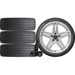 NOWE KOŁA ZIMA Mercedes CLA C118 F2CLA Hankook 205/55R17+TPMS*9