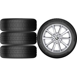 NOWE KOŁA ZIMA Skoda Scala (NW) Barum 205/50R17*6