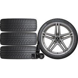 NOWE KOŁA ZIMA Mercedes CLA C118 F2CLA Hankook 205/55R17+TPMS*7