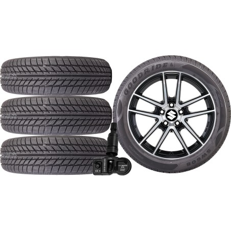 NOWE KOŁA ZIMA SUZUKI SX4 / S-Cross Goodride 215/55R17+TPMS*11