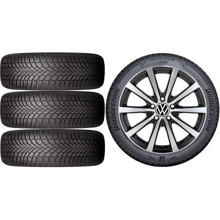 NOWE KOŁA ZIMA VW Passat B8 3C Bridgestone 215/55R17*4