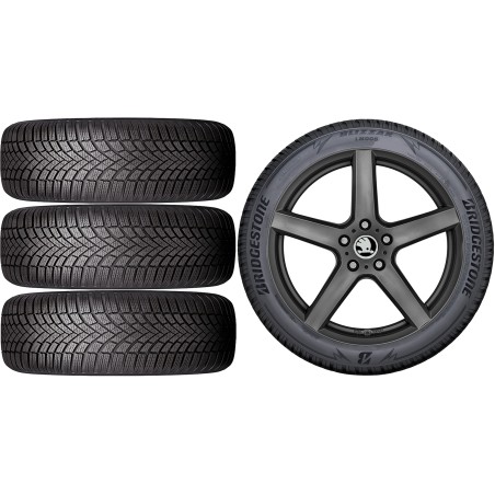 NOWE KOŁA ZIMA SKODA KamiQ (NW) Bridgestone 205/60R16*5