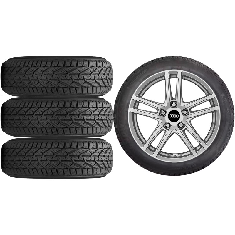 NOWE KOŁA ZIMA Audi A4 B9 Riken 225/50R17*17 NOWE KOŁA ZIMA Audi A4 B9 Riken 225/50R17*17