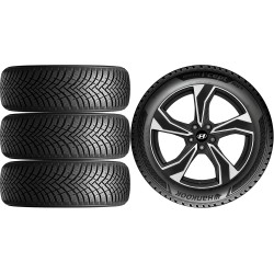NOWE KOŁA ZIMA HYUNDAI KONA SX2 Hankook 215/55R17