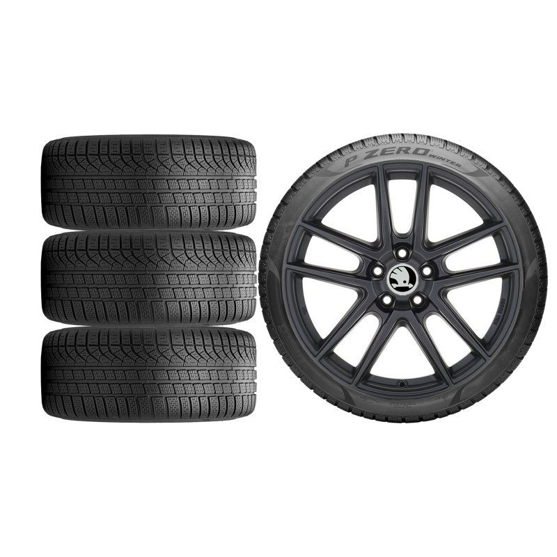NOWE KOŁA ZIMA Skoda KodiaQ Pirelli 235/55R18 NOWE KOŁA ZIMA Skoda KodiaQ Pirelli 235/55R18