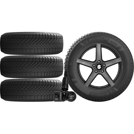 NOWE KOŁA ZIMA SUZUKI SX4 / S-Cross Michelin 215/55R17+TPMS*11