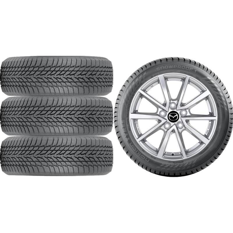 NOWE KOŁA ZIMA Mazda CX-3 (DJ1) Nokian 215/60R16*24 NOWE KOŁA ZIMA Mazda CX-3 (DJ1) Nokian 215/60R16*24