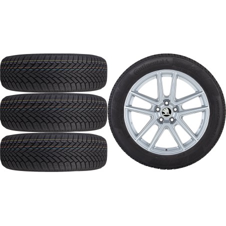 NOWE KOŁA ZIMA Skoda SuperB (3T) Continental 235/45R18*19