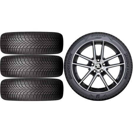NOWE KOŁA ZIMA Skoda SuperB (3T) Bridgestone 235/45R18*16