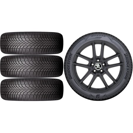 NOWE KOŁA ZIMA Skoda SuperB (3T) Bridgestone 235/45R18*14