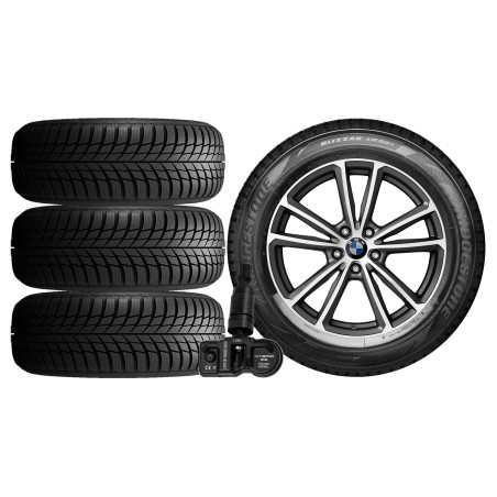 NOWE KOŁA ZIMA BMW 3 G20 G3L Bridgestone 225/45R18+TPMS*13
