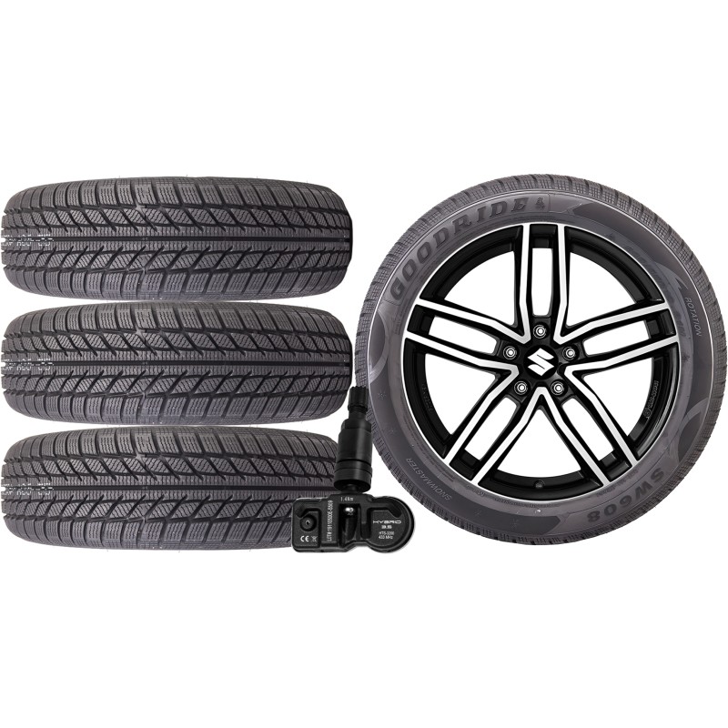 NOWE KOŁA ZIMA SUZUKI SX4 / S-Cross Goodride 215/55R17+TPMS*1 NOWE KOŁA ZIMA SUZUKI SX4 / S-Cross Goodride 215/55R17+TPMS*1