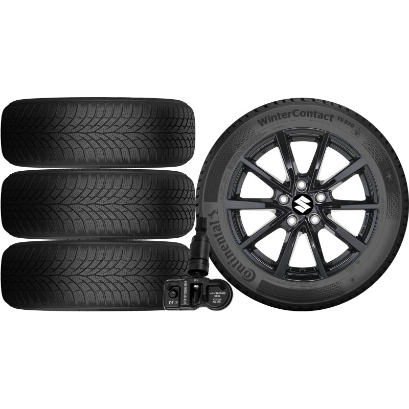 NOWE KOŁA ZIMA SUZUKI SX4 / S-Cross Continental 215/55R17+TPMS*30 NOWE KOŁA ZIMA SUZUKI SX4 / S-Cross Continental 215/55R17+TPMS*30