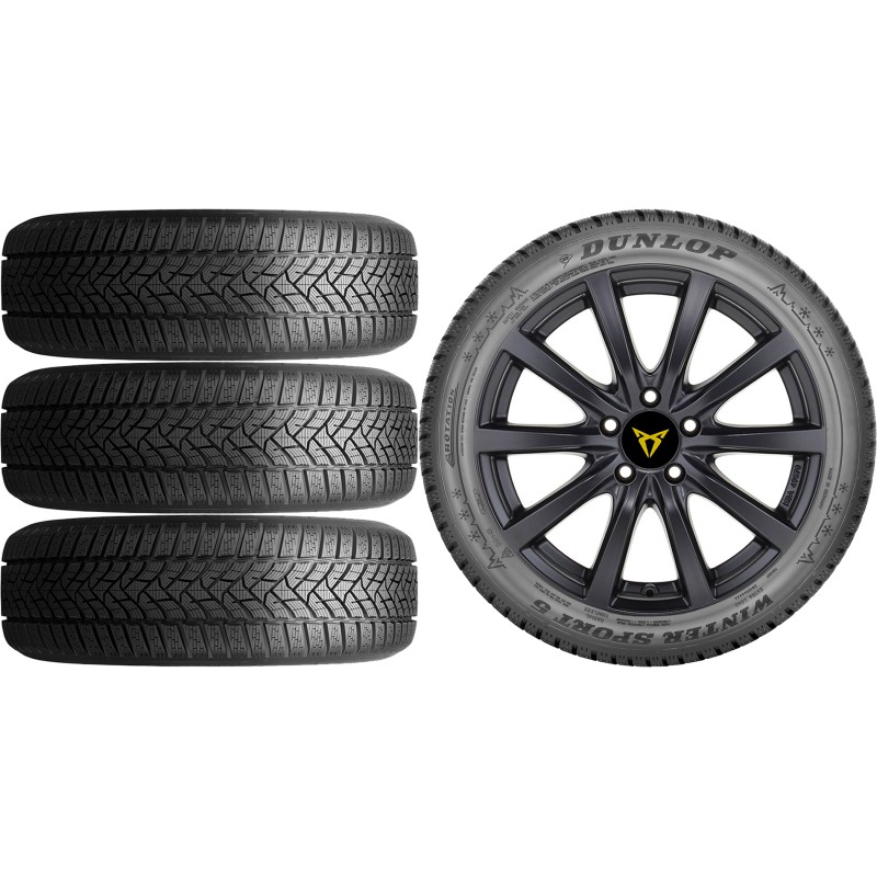 NOWE KOŁA ZIMA CUPRA FORMENTOR Dunlop 245/45R18*17