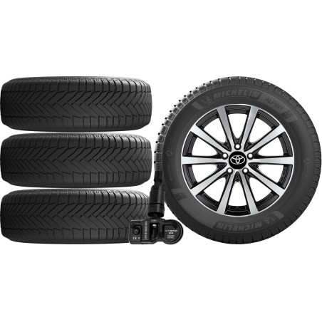NOWE KOŁA ZIMA TOYOTA C-HR AX1T Michelin 215/60R17+TPMS*11