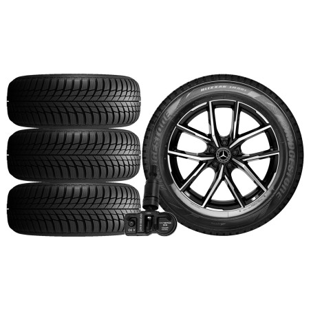 NOWE KOŁA ZIMA Mercedes C-Klasa W206 R2CW Bridgestone 225/45R18+TPMS*21