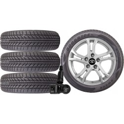 NOWE KOŁA ZIMA TOYOTA YARIS CROSS XPB1F CAMRY XV7 Goodride 215/55R17 TPMS