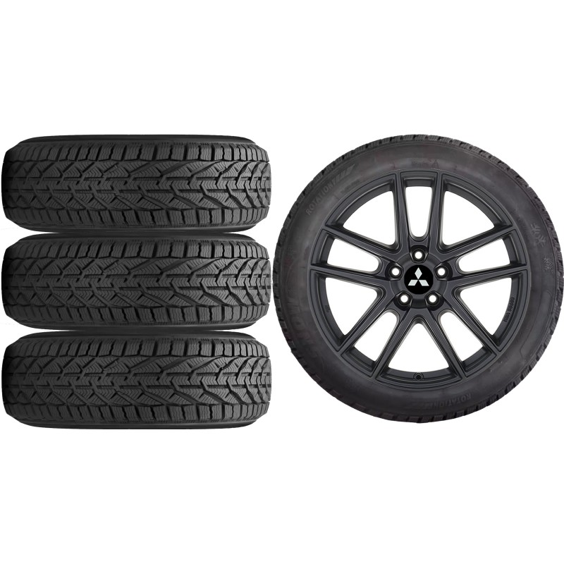 NOWE KOŁA ZIMA MITSUBISHI ASX RJB Riken 215/55R18 NOWE KOŁA ZIMA MITSUBISHI ASX RJB Riken 215/55R18