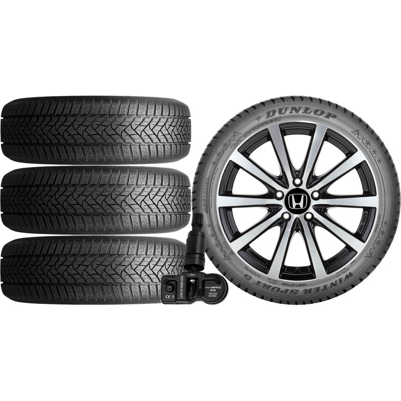 NOWE KOŁA ZIMA HONDA CIVIC FE Dunlop 235/40R18+TPMS*8 NOWE KOŁA ZIMA HONDA CIVIC FE Dunlop 235/40R18+TPMS*8
