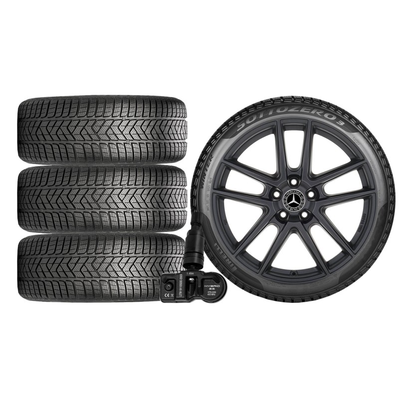 NOWE KOŁA ZIMA Mercedes C-Klasa W206 R2CW Pirelli 225/50R17+TPMS*40 NOWE KOŁA ZIMA Mercedes C-Klasa W206 R2CW Pirelli 225/50R17+TPMS*40