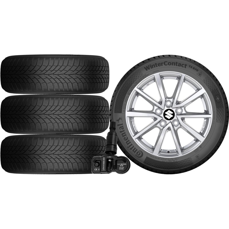 NOWE KOŁA ZIMA SUZUKI SX4 / S-Cross Continental 215/55R17+TPMS*32 NOWE KOŁA ZIMA SUZUKI SX4 / S-Cross Continental 215/55R17+TPMS*32