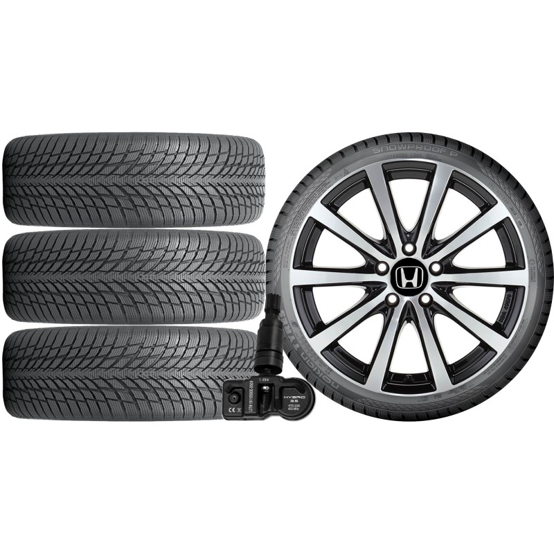 NOWE KOŁA ZIMA HONDA CIVIC FE Nokian 235/40R18+TPMS*8 NOWE KOŁA ZIMA HONDA CIVIC FE Nokian 235/40R18+TPMS*8