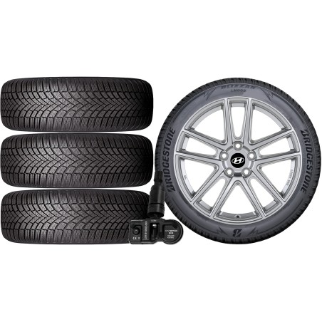 NOWE KOŁA ZIMA Hyundai i30 (PDE) Bridgestone 225/40R18+TPMS*9