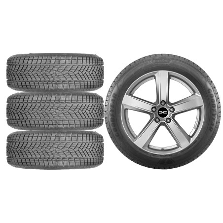 NOWE KOŁA ZIMA Dacia Duster II 2 (SR) Goodyear 215/60R17*6