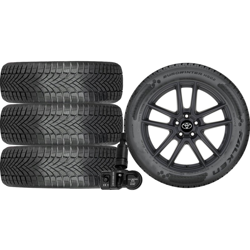 NOWE KOŁA ZIMA TOYOTA C-HR AX1T Falken 215/60R17+TPMS*14 NOWE KOŁA ZIMA TOYOTA C-HR AX1T Falken 215/60R17+TPMS*14