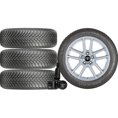 NOWE KOŁA ZIMA TOYOTA COROLLA XII 12 ZE1HE Falken 225/45R17+TPMS*14