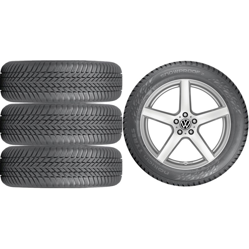 NOWE KOŁA ZIMA VW T-CROSS (C1) Nokian 205/60R16*4 NOWE KOŁA ZIMA VW T-CROSS (C1) Nokian 205/60R16*4