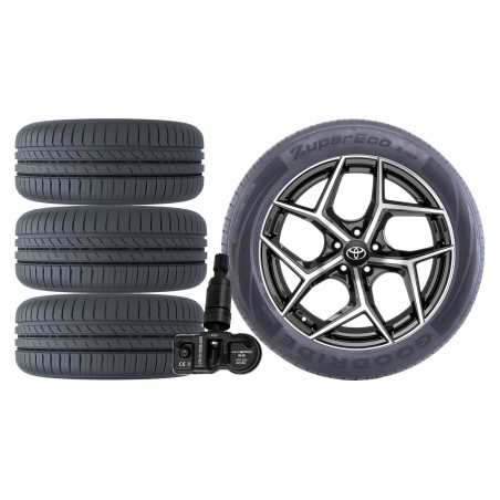 NOWE KOŁA LATO Toyota Rav4 RAV 4 XA5 Goodride 235/55R19 TPMS