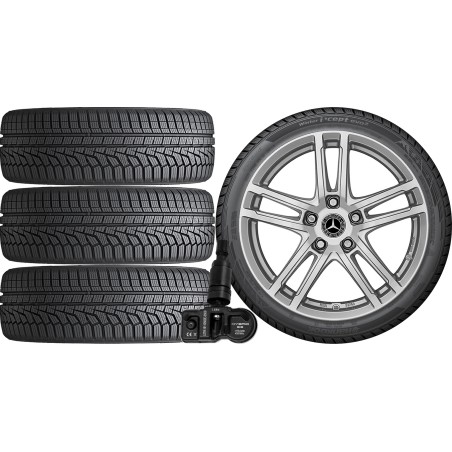 NOWE KOŁA ZIMA Mercedes A-Klasa W177 F2A Hankook 205/55R17+TPMS*5