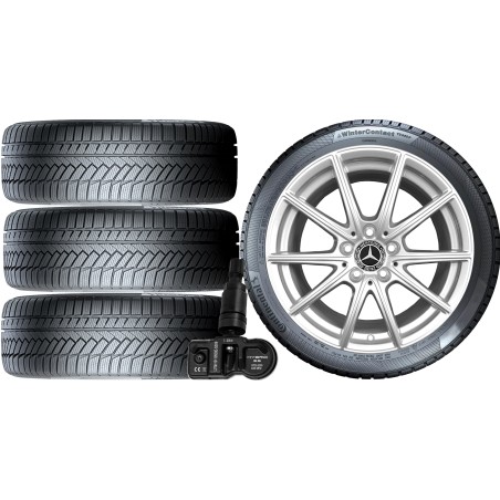 NOWE KOŁA ZIMA Mercedes C-Klasa W206 R2CW Continental 225/50R17+TPMS*1