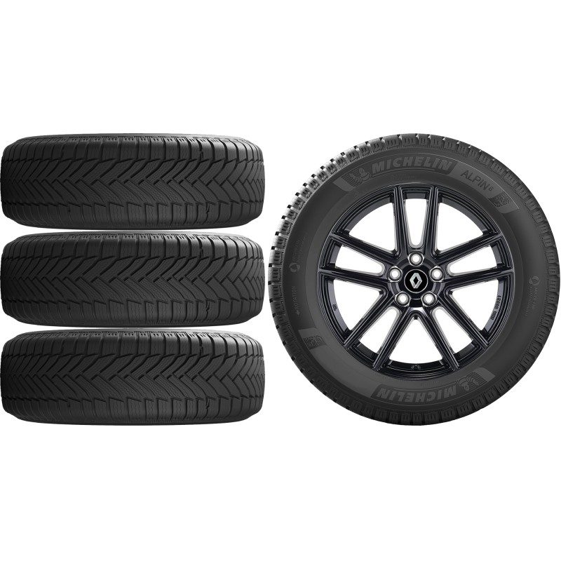 NOWE KOŁA ZIMA Renault Austral Michelin 235/55R18*10