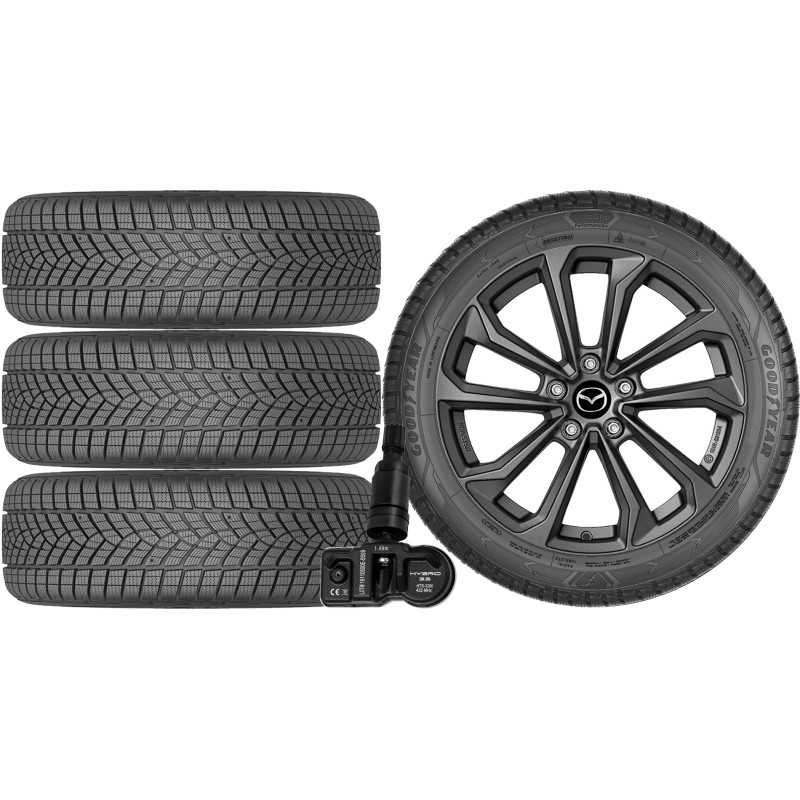 NOWE KOŁA ZIMA Mazda CX-3 (DJ1) Goodyear 215/60R16+TPMS*3 NOWE KOŁA ZIMA Mazda CX-3 (DJ1) Goodyear 215/60R16+TPMS*3