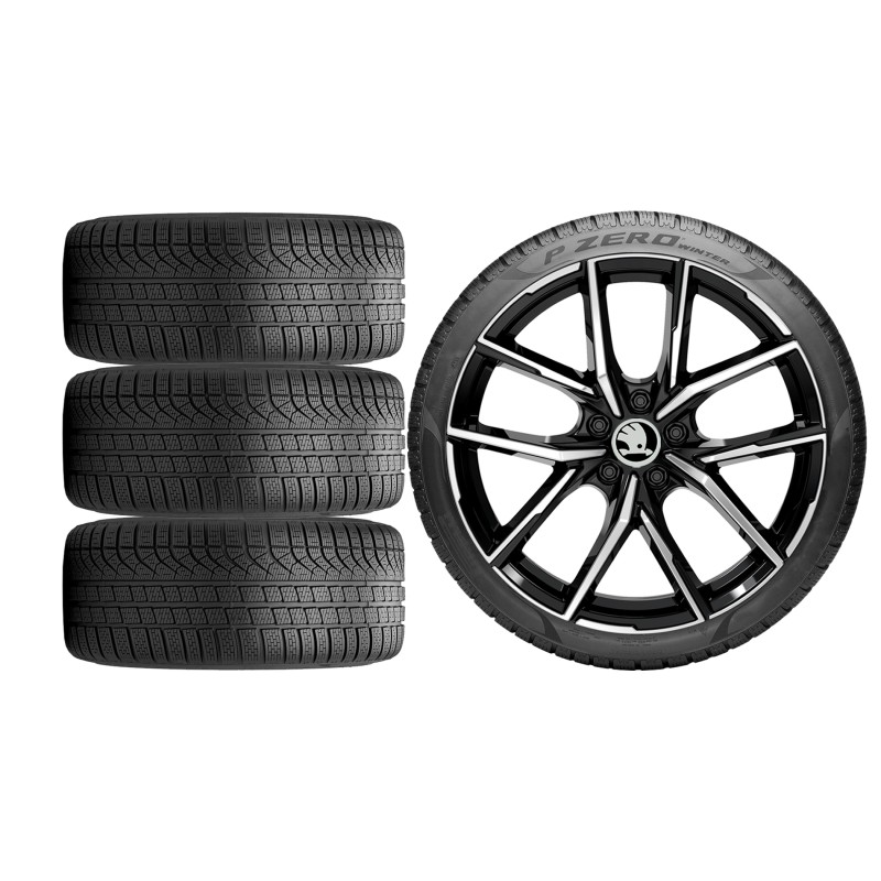 NOWE KOŁA ZIMA SKODA KODIAQ PS Pirelli 235/55R18*2 NOWE KOŁA ZIMA SKODA KODIAQ PS Pirelli 235/55R18*2