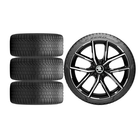 NOWE KOŁA ZIMA SKODA KODIAQ PS Pirelli 235/55R18*2